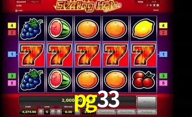 Explore as vantagens do pg33: serviço profissional e confiabilidade